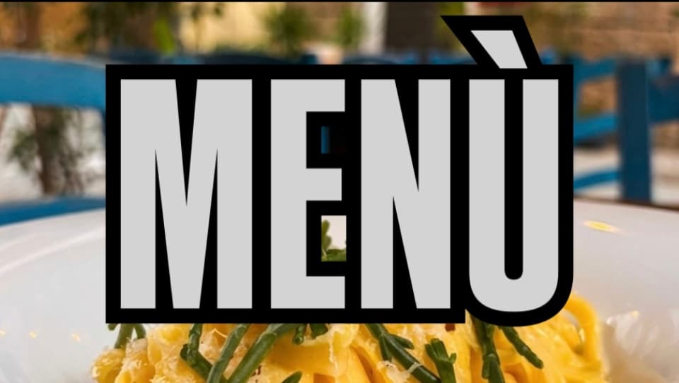 Menu - coperto e servizio 1,50€ cover